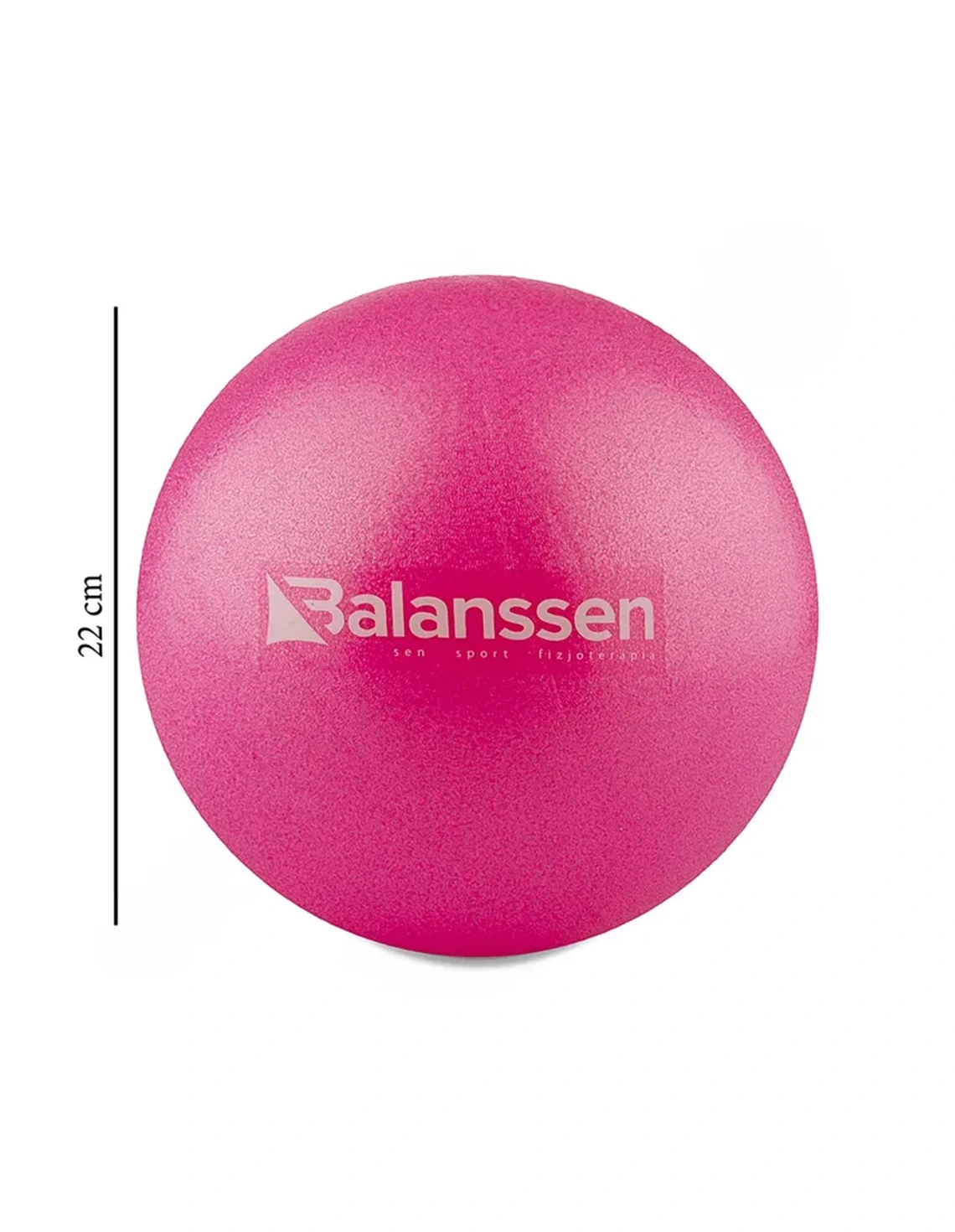 توپ پیلاتس Unisex بدون برند نی دار 22 سانتی متری Balanssen