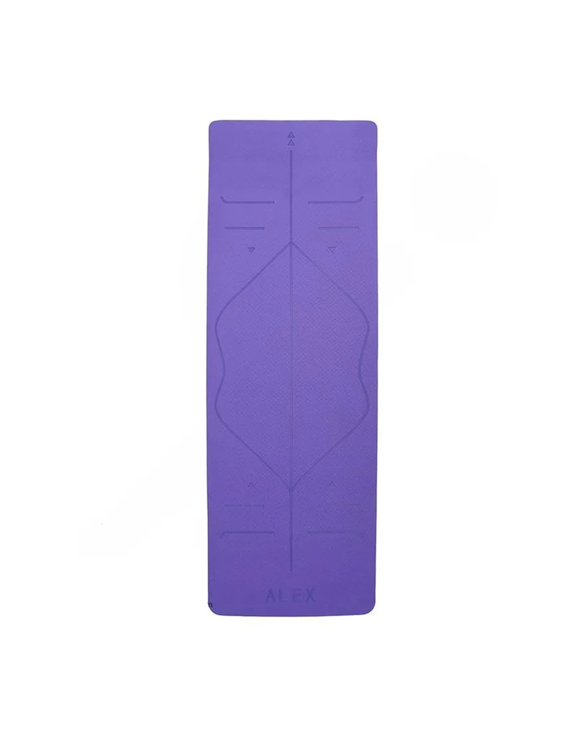 مت یوگا و پیلاتس Unisex الکس TPE دو رنگ الکس Alex