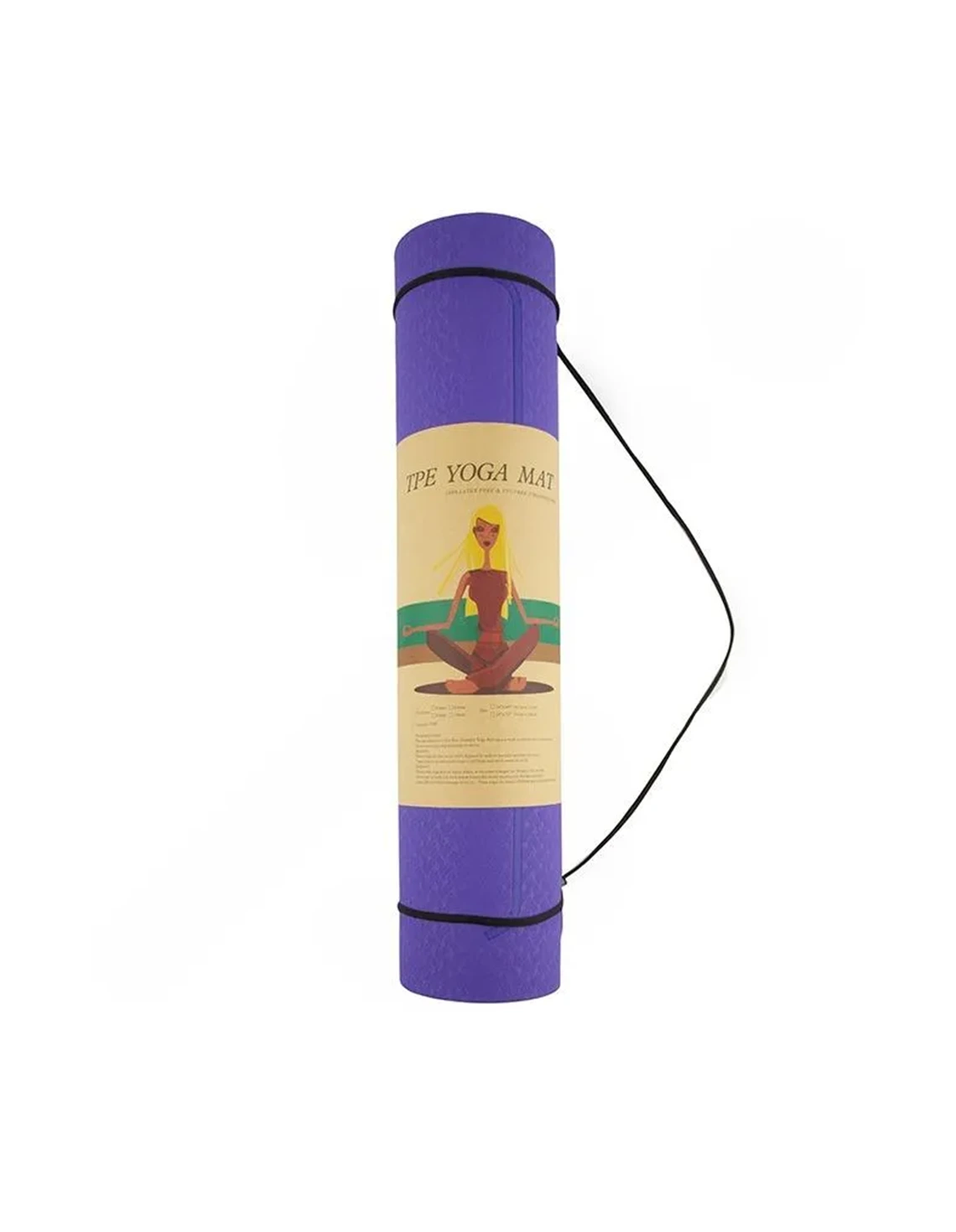 مت یوگا و پیلاتس Unisex الکس TPE دو رنگ الکس Alex